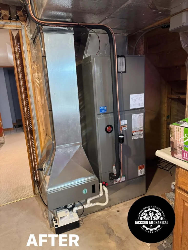 Heater in basement