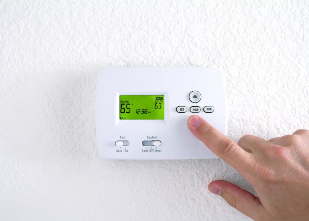 Energy Saving Thermostat adjust