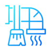 Duct Cleaning Icon